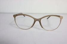 ANDY WOLF Brille Fassung Brillengestell Brillenfassung Mod.Grim Braun/Gold Neu
