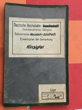 Deutsche Reichsbahn-Gesellschaft Bahnstrecke Hausach-Schiltach -Kinzigtal