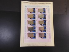 Weltraumpost! BRD Hologram Kleinbogen Mi.Nr2081, 1999/2000 IM WELTRAUM BEFÖRDERT