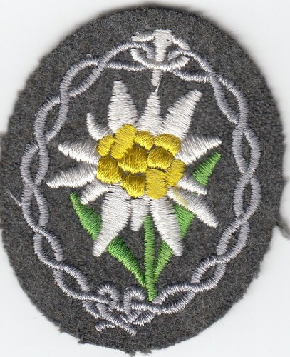 Edelweiss aufnäher wehrmacht - edelweiss,