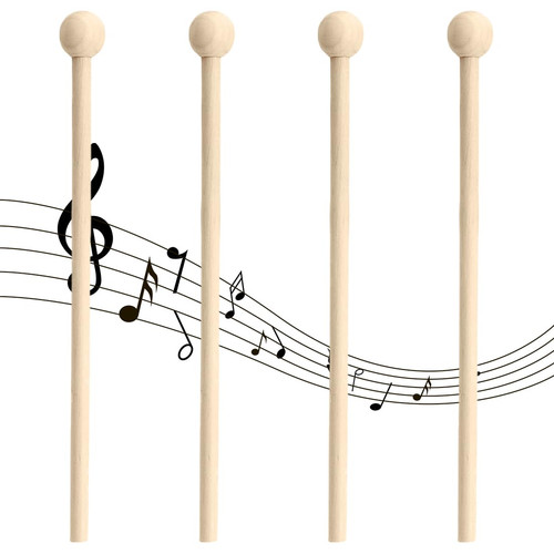 4er set holzschlägel mallet - 4er-set, holzschlägel: