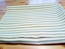 Tischdecke grün gestreift 130 x 170 cm 