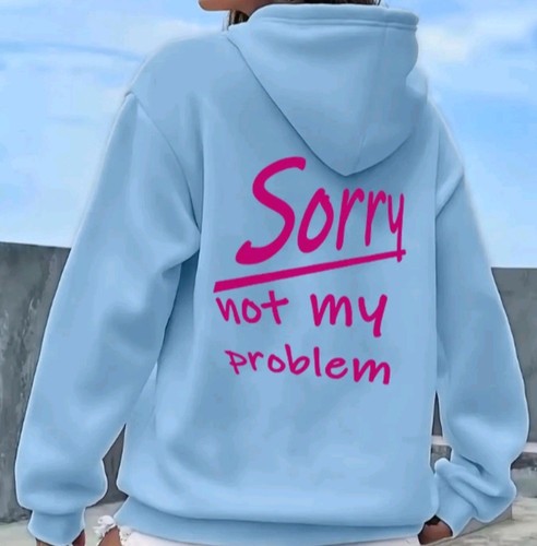 Damen hoodie hellblau oversize - hoodie,