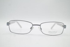 BeYu 128408 Silber Braun Eckig Brille Brillengestell eyeglasses Neu