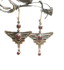 Crystal/Strass-Ohrhänger Paar