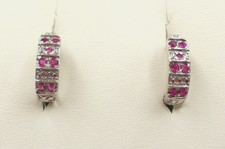 Rubin - Ohrringe, Ohrhänger