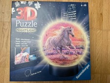 Ravensburger Nachtlicht - Pferde am Strand 3D Puzzle-Ball (11843)