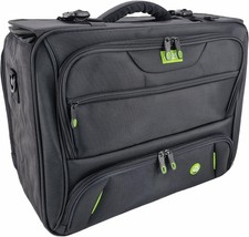 OECOVERDE Aktenkoffer Soft Pilotenkoffer Boardcase  RPET Polyester schwarz 46208