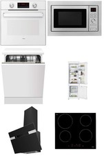 Elektrogeräte für Einbauküche Kühlschrank Backofen Kochfeld Mikrowelle Spülmasch