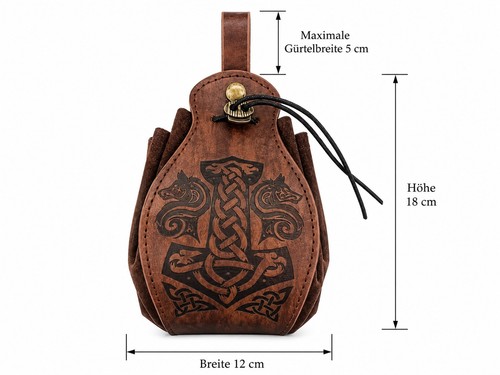 Mittelalter gürteltasche - mittelalter,