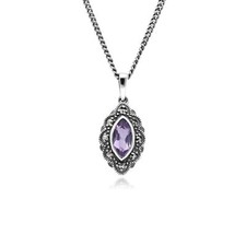 Art Marquise Amethyst &