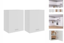 Hängeschränke 2 Stk. Weiß