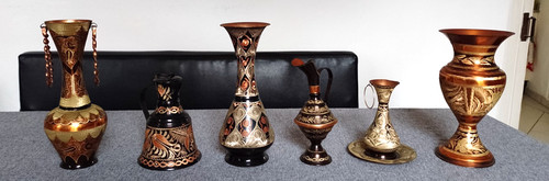 Kupfervasen ornamenten - kupfervasen,,
