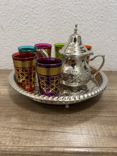 Orientalischer teeservice - orientalischer,