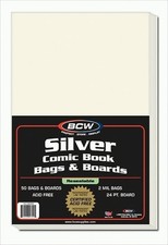 BCW Resealable Silver Comic