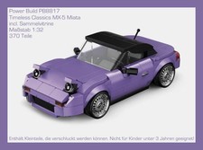 PB8817 - MX-5 Miata mit Container, Power Block⚡TIMELESS CLASSICS⚡Klemmbausteine