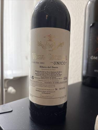 Vega sicilia unico - unico, 1981