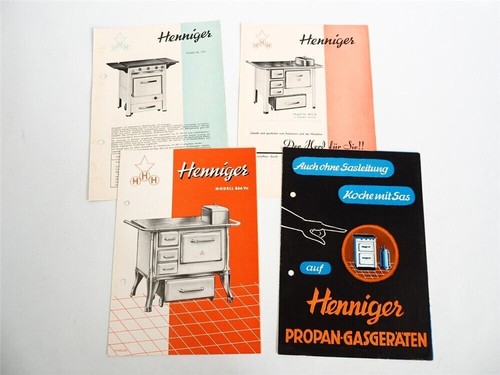 Henniger küchenherd kohle gas - henniger,
