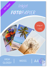100 Blatt Glossy Fotopapier