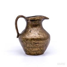 Vintage Brass Jug Vase Pitcher