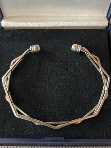 Vintage armreif silberfarbig - vintage,