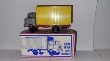 +++TOP+++VEB Berlinplast  W50 mit Koffer grau/gelb 1:87 DDR OVP+++TOP+++