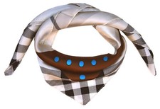 Seidentuch Tuch Nickituch Tücher 100% Seide Satin 52X52 cm TC-S-SL-1410-11 Braun