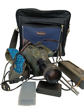 Vintage Grundig LC 210C Camcorder olivgrün mit Zubehör & Tasche Made in Japan