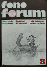 Fono Forum 8/76 Optonica RP 3500 H / SM 3000 H, ESS Eclipse 500 A,  R. Kempe