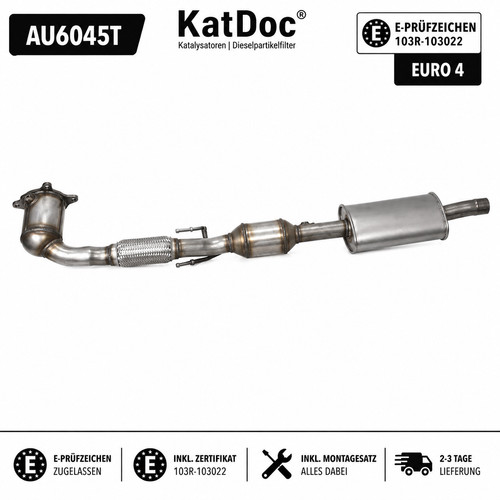 Katalysator audi 8j - audi,