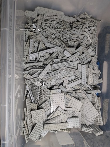 100 lego alt grau light - g,
