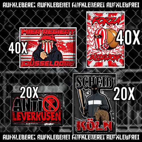 Düsseldorf ultras aufkleber - ultras,
