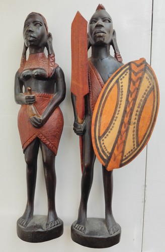 Afrikanische holzfiguren - afrikanische,
