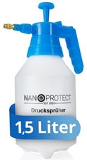 Nanoprotect Handsprüher mit Messingdüse | Pumpsprüher | Gartenspritze 1,5 Liter