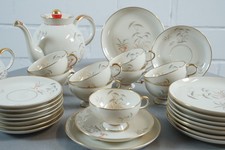 Johann Haviland Porzellan Bavaria Elfenbein Goldrand versch. Teile auswählbar