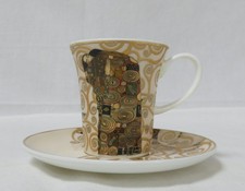 Goebel Artis Orbis Sammeltasse mit Zertifikat Gustav Klimt Erfüllung (1)