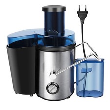 Profi-Entsafter elektrische Saftpresse Edelstahl 500ML Presse Obstpresse 1000W