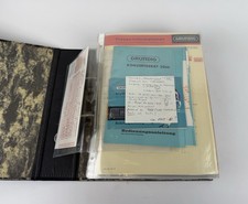 Ordner Unterlagen Grundig Röhrenradio - Schaltpläne Dokumentation ab 50er Jahre