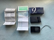 Sony ICF SW20 Weltempfänger - 9 Band Receiver - inkl OVP und Beschreibung - TOP