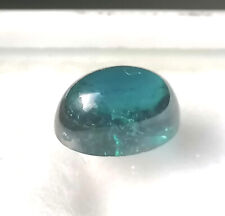 Turmalin blaugrün petrol Cabochon 6,9 x 6,5 x 9,5 mm 3,24 ct si