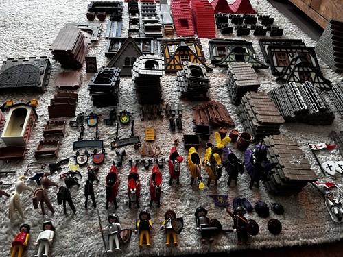 Playmobil ritterburg konvolut - playmobil,