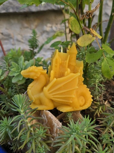 Mittelalter kerze schutzdrache - mittelalter,