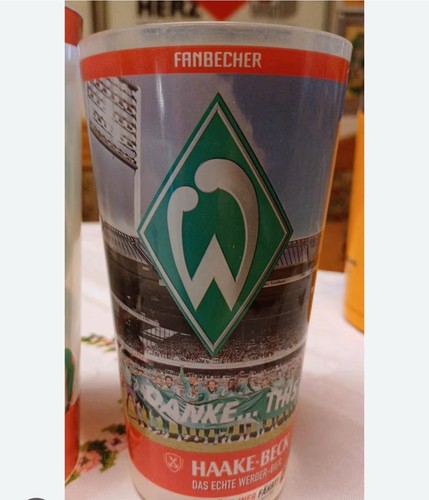 Werder fanbecher aus - werder, stadion
