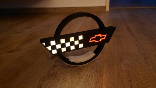 Chevrolet corvette emblem - chevrolet,