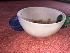 Glasstudio BOROWSKI GLAS, Huhn Glasschale, rar, selten, nicht mehr erhältlich