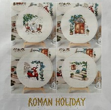 4 Stickvorlagen "Roman