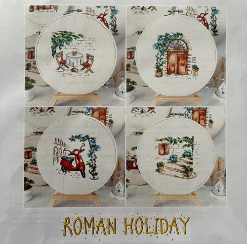 Stickvorlagen roman - 4, "roman