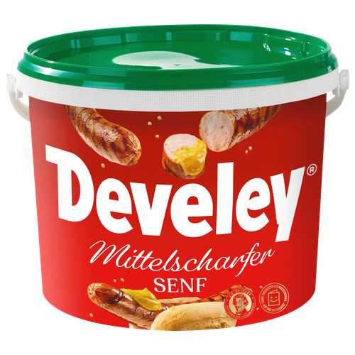 Develey senf mittelscharf - develey, |