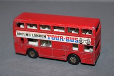 Matchbox 1981  Bus  Leyland Titan   AROUND LONDON TOUR BUS  ohne OVP