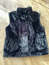 Vera Moda Fake Fur Weste Gr. L